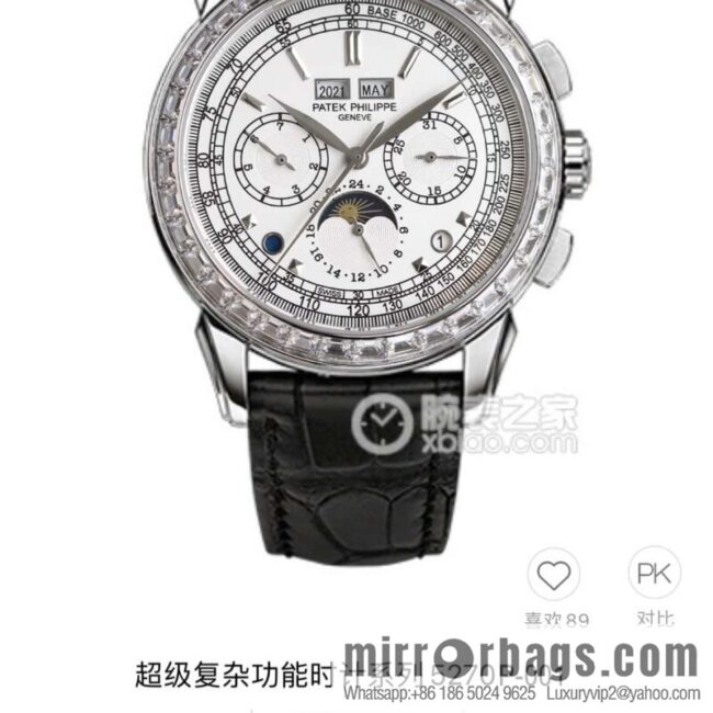 2025 original replica mold opening Patek. Philippe super complex function chronograph series watch
