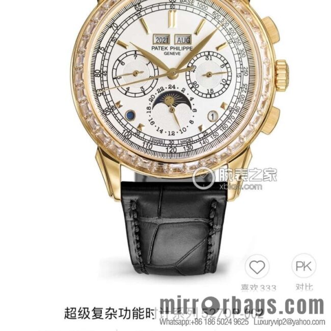 2025 original replica mold opening Patek. Philippe super complex function chronograph series watch