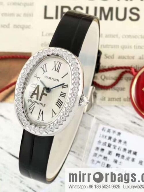 AF-Cartier Baignoire Bath Series Swiss Quartz Movement BAIGNOIRE DE CARTIER Watch