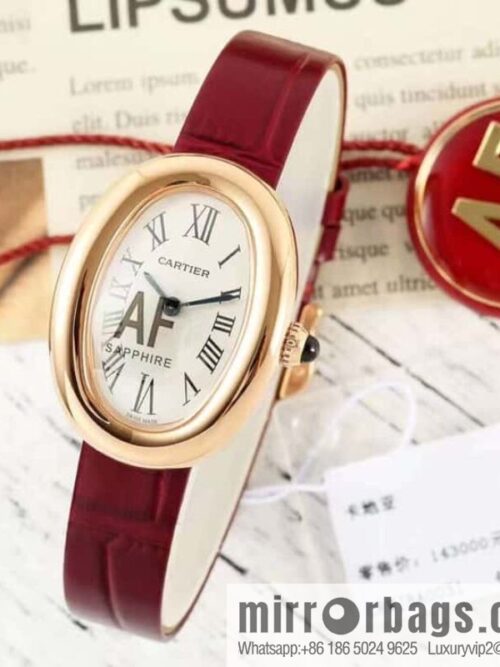 AF-Cartier Baignoire Bath Series Swiss Quartz Movement BAIGNOIRE DE CARTIER Watch