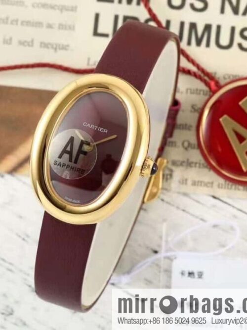 AF-Cartier Baignoire Bath Series Swiss Quartz Movement BAIGNOIRE DE CARTIER Watch