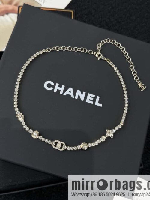 wsxc1740416257369_3-800x800ib0vro23jb31465_20250625101256.jpg ❗️New ❗️ ☀️ New ☑️ Chanel Double C Shell Clover Fish Necklace ☀️