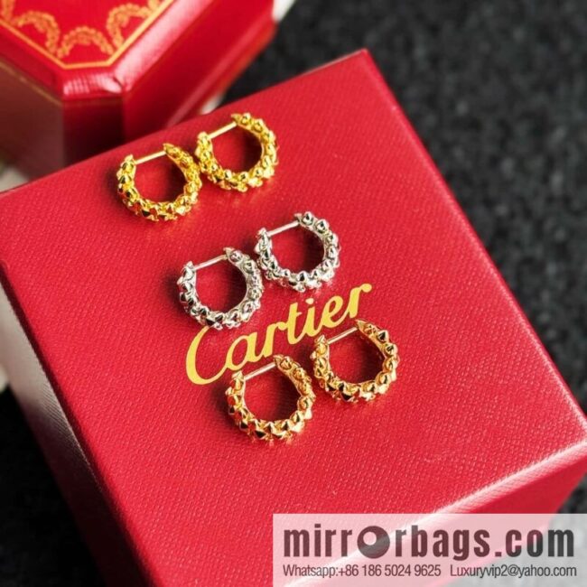 ❗️New ❗️ ☀️ Cartier clash de Cartier mini bullet full drill stud earrings ☀️