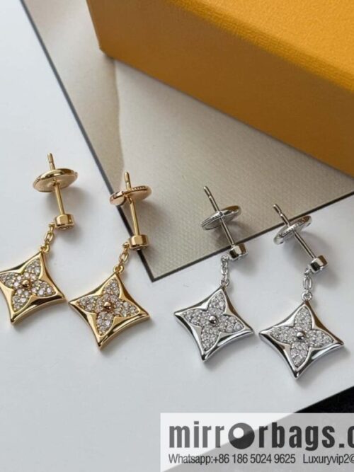 wsxc1740657508104_0-800x800yri1bhmlurk1169_20250625100353.jpg ❗️New ❗️ ☀ Louis Vuitton LV full diamond flower stud earrings ☀