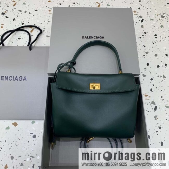 Balenciag rodeo mini [malachite green] Model: 78972 handbag