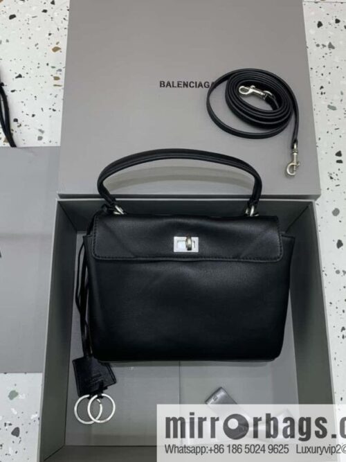 Balenciag rodeo mini [black silver buckle] Model: 78972 handbag