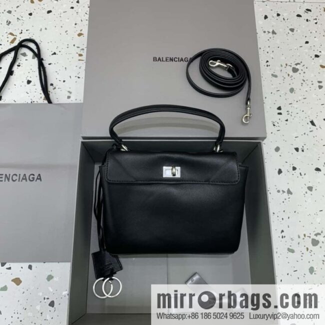 Balenciag rodeo mini [black silver buckle] Model: 78972 handbag