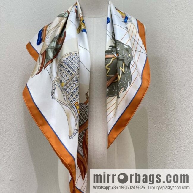 wsxc1741120070239_0-800x800ln11po1jvrq3306_20250625030221.jpg HERMES \"Saddle World 90 Square Towel\"