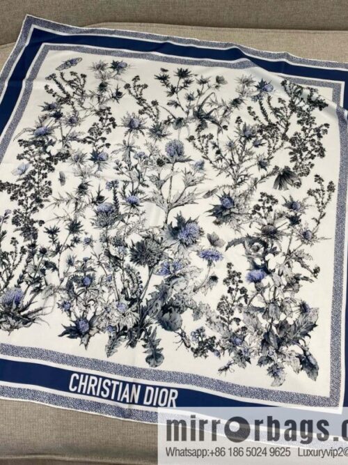 wsxc1741120761426_7-800x800kw2fzui2dty3170_20250625030048.jpg DIOR Early Spring New \"Rue Printed Square Towel\"