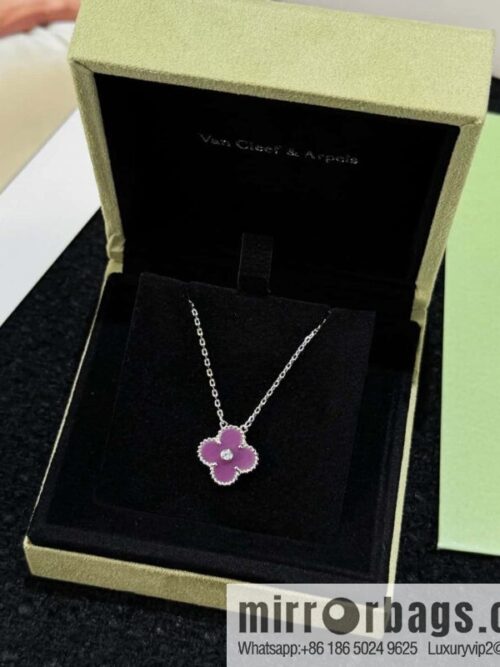 wsxc1741173004874_3-800x800tdzdgx1oze5764_20250625095142.jpg ❗️CNC Version ❗️ ☀️ Van Cleef & Arpels Violet Clover Necklace ☀