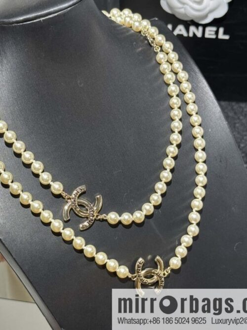 wsxc1741258673155_0-800x800v2hhzia10yl743_20250625095102.jpg ☀️New ☑️ Chanel Double C Pearl Sweater Chain Necklace