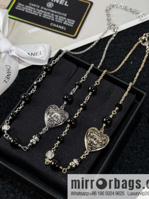 wsxc1741946835623_5-800x800q5qq0e0csxm330_20250625093617.jpg ❗️New ❗️☀️ new ☑️ Chanel double c peach heart love necklace ☀️
