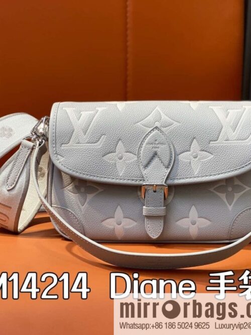 [Boutique‑grade] M14214 taro purple, full picofarad stick bag Diane handbag M46386