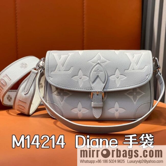 [Boutique‑grade] M14214 taro purple, full picofarad stick bag Diane handbag M46386