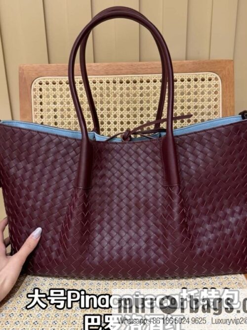 wsxc1741963732260_0-800x800cimevxedpsj76544_20250630182642.jpg BV Large Pinacoteca tote bag 817166 Barolo burgundy