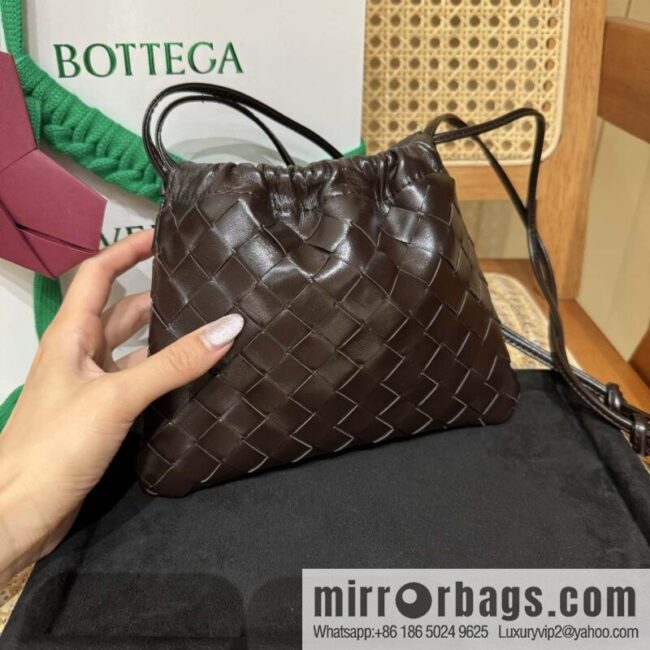 BV Small Dustbag 816987 Chocolate Brown