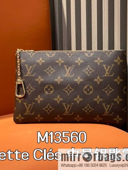 [Boutique‑grade] M13560 presbyopia, key bag wallet Pochette Clés medium key change bag