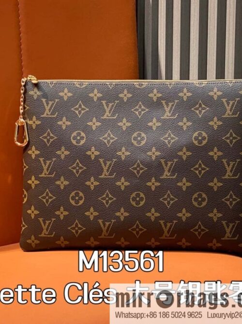 [Boutique‑grade] M13561 presbyopia, key bag wallet Pochette Clés large key change bag