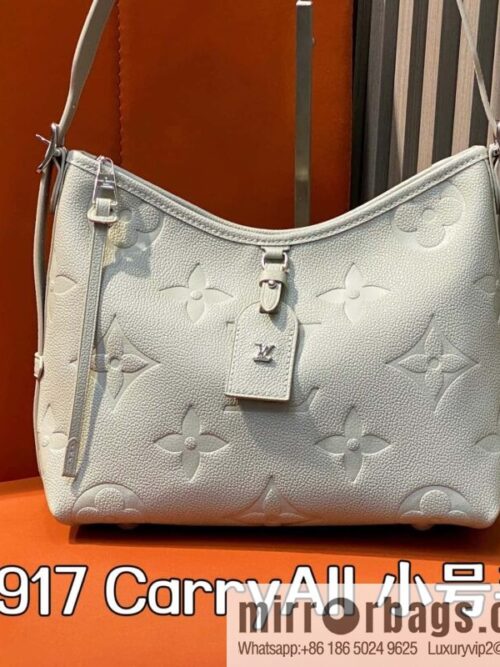 [Boutique‑grade] M12917 light gray, taro purple, full leather shopping bag CarryAll small handbag