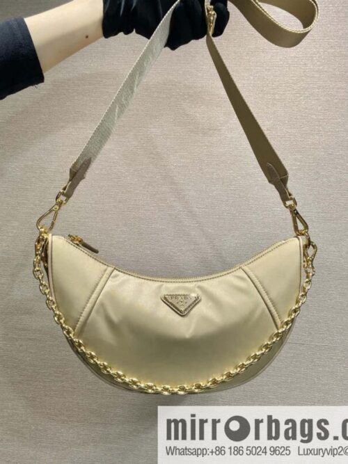 wsxc1743439297346_0-800x800wh3lmq5ei1o58893_20250630013850.jpg PRADA 🎉 new crescent bag 🎉 1BH222 multifunctional 🎉🎉 apricot