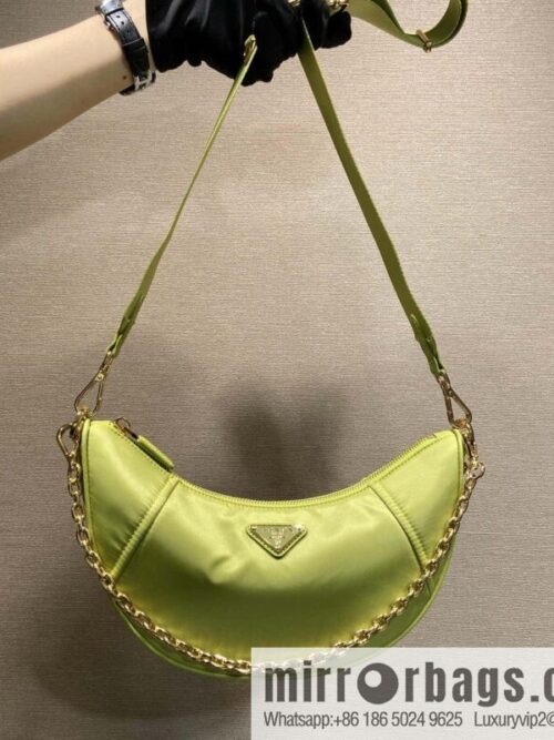 wsxc1743439531256_0-800x800c5thjxzs2yj58857_20250630013828.jpg PRADA 🎉 new crescent bag 🎉 1BH222 multifunctional 🎉🎉 green