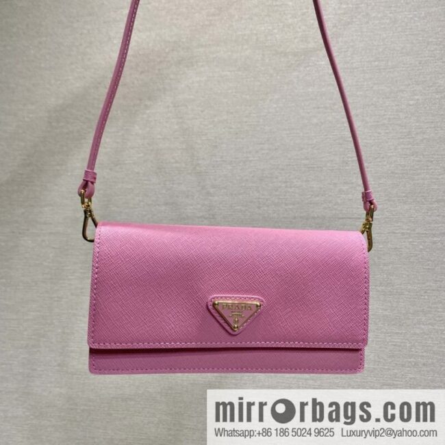 PRADA 🎉 new mini handbag 🎉 1NF059 mobile phone bag 🎉🎉 pink