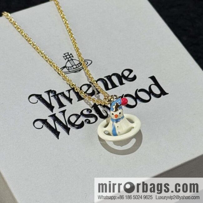 New ☑️ Vivienne Westwood Queen Mother Saturn Necklace