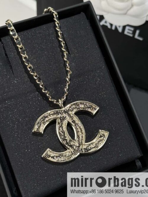 ❗️New ❗️☀️ New ☑️ Chanel Double C Black Leather Rope Necklace ☀️