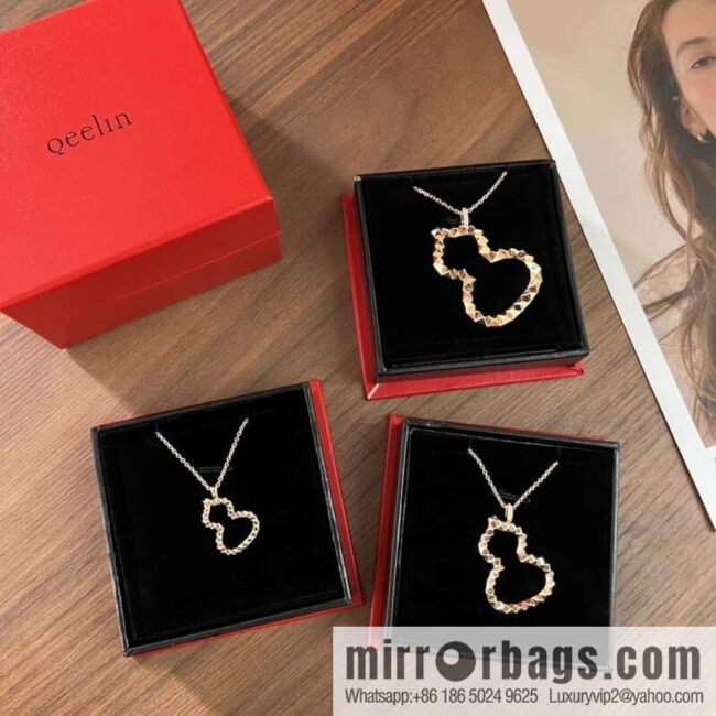wsxc1744211771651_0-800x800uy1v11rj4ka2107_20250625025140.jpg ❗️New ❗️ ☀️ Original ☀️ Qeelin 18 series rose gold gourd necklace ☀️