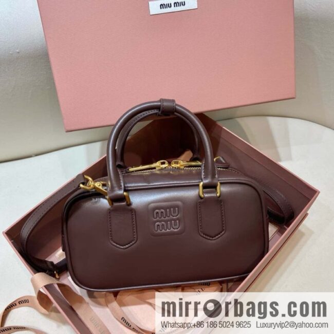 MIUMIU new bowling bag Softy Padded 🎳 briar