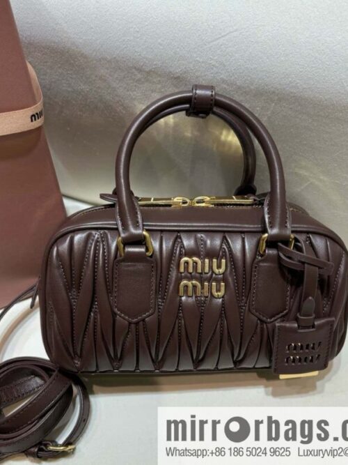 wsxc1744727058027_0-800x800tviosw2bhuh47349_20250629235251.jpg Sheepskin Textured Retro Rectangle Bag | Leather Bowling Bag 5BB142 💕💕 Chocolate