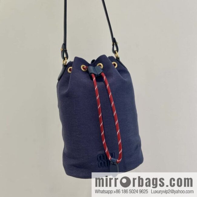 MIUMIU 🎉 new bucket bag 🎉 5NR038 🎉🎉 blue