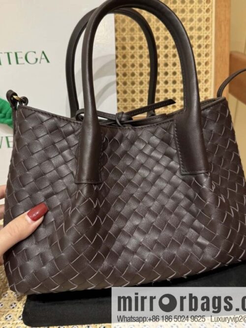 wsxc1745319366721_0-800x800ufcu2zi1nzh37185_20250626044242.jpg BV small Pinacoteca tote bag, chocolate brown 819004