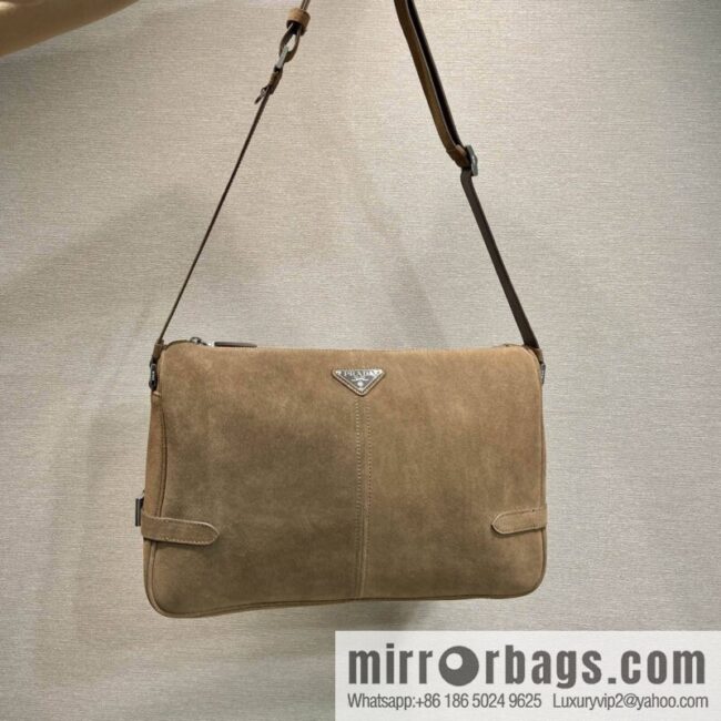 PRADA new mailman bag 2VH187 leather