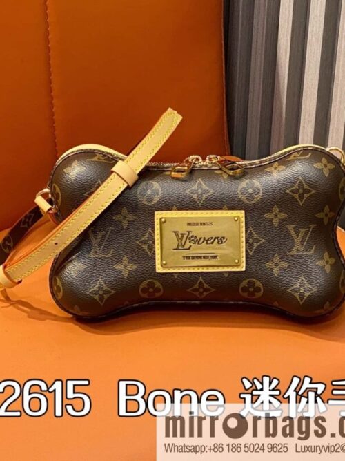 [Boutique‑grade] M12615 presbyopia, bone bag BONE mini handbag Bone mini handbag