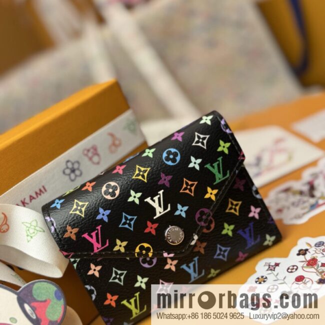 LV M14163 [Official Full Package + 163 Chip] New LVxTM Victorine Wallet