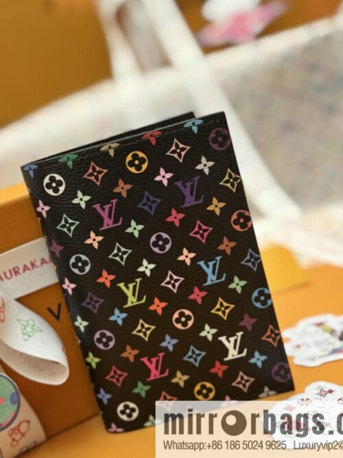 LV M13414 [Official Full Package + 163 Chip] New LVxTM Passport Cover