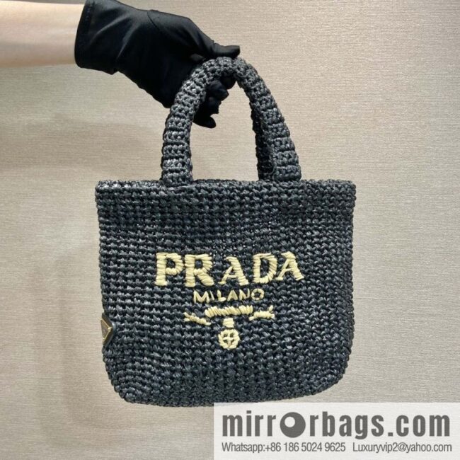 PRADA fiber tote bag 1BG422 small new color