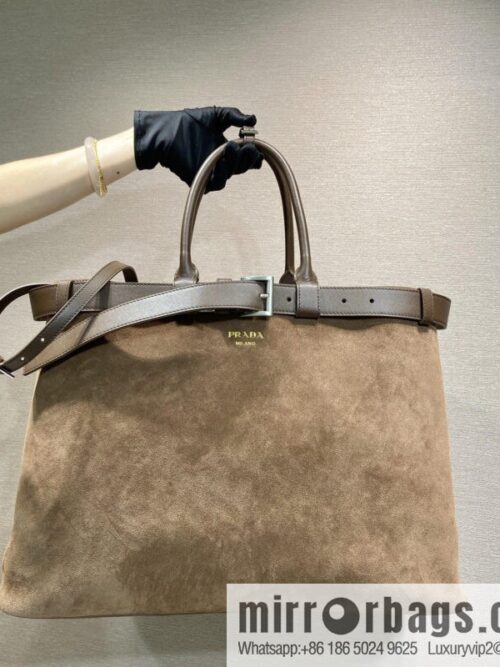 wsxc1746970626118_0_jpg-800x800lquxk2xm0tm24995_20250625234020.jpg PRADA new men\'s bag 1BG126 extra large suede