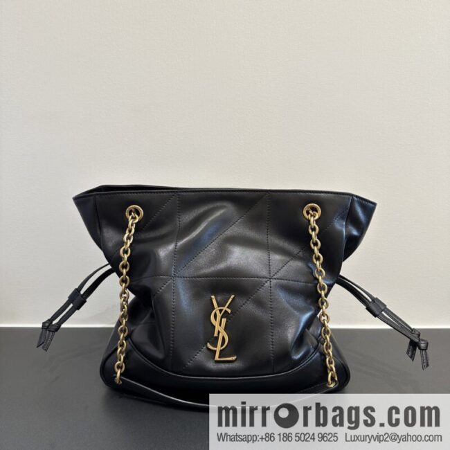YSL 𝗝𝗮𝗺𝗶𝗲 𝟰.𝟯 small 𝗣𝗢𝗖𝗛𝗢𝗡_ lucky bag bucket bag 833948 black