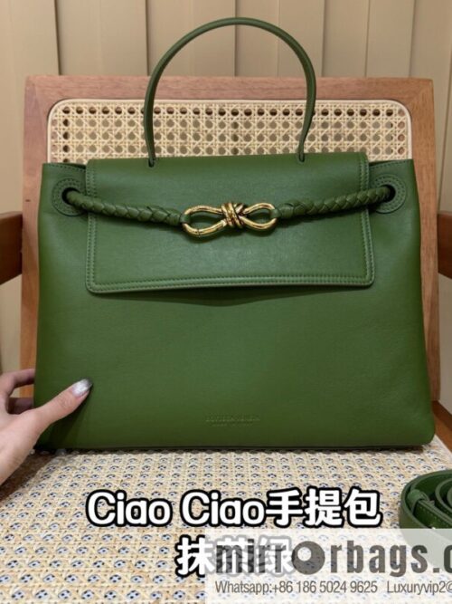 wsxc1748535281141_0_jpg-800x800wpucwgq240t12461_20250625172415.jpg BV Ciao Ciao Handbag 817231 Matcha Green