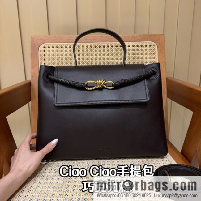 wsxc1748535881883_0_jpg-800x800oue4skwctvd7525_20250625034423.jpg BV Ciao Ciao Handbag 817231 Chocolate Brown