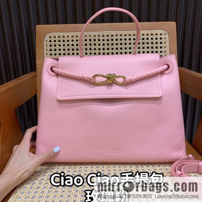 BV Ciao Ciao Handbag 817231 Rose Powder