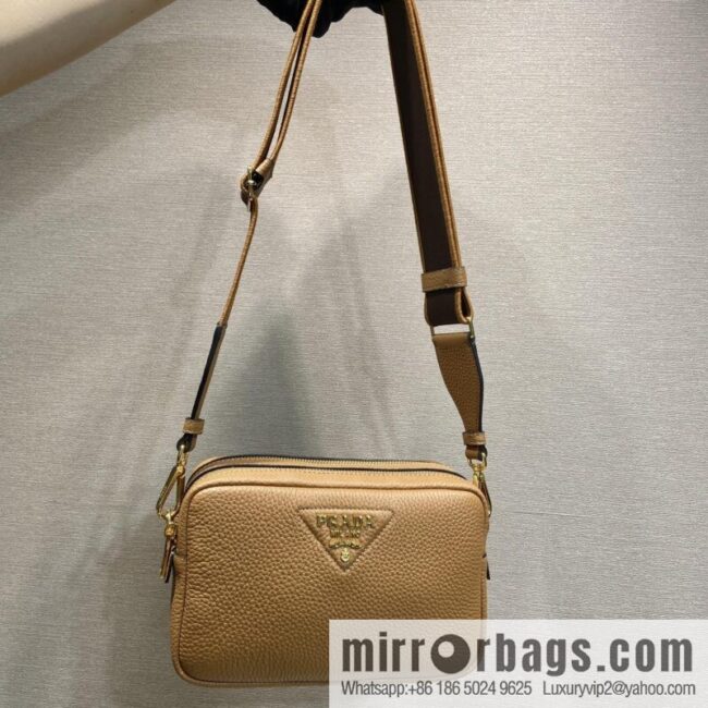 PRADA 🎉 new shoulder strap 🎉 1BD082-1 🎉 caramel color