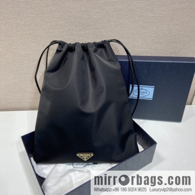 PRADA 🎉 new handbag 🎉 1NK001 drawstring pouch 🎉 black