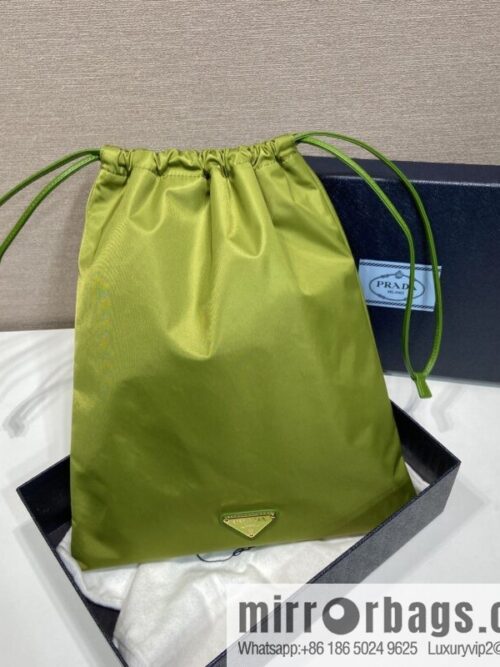 PRADA 🎉 new handbag 🎉 1NK001 drawstring pouch 🎉 green
