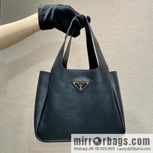 PRADA 🎉 new basket 🎉 1BG542 cowhide 🎉🎉 black