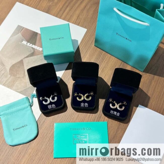 ❗️New ❗️ New ☑️ TIFFANY & Co. Tiffany T1 Round Earrings