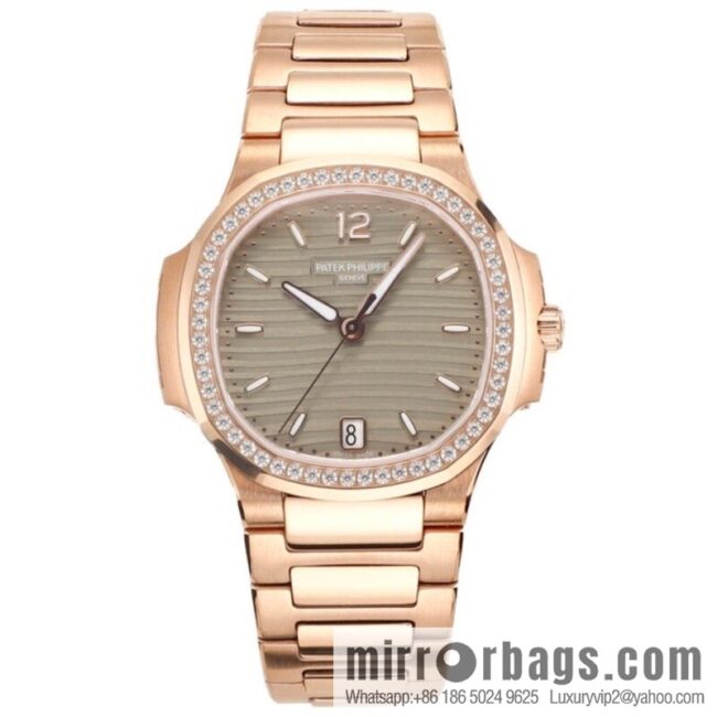 MS Factory New Product!!! Patek Philippe Sports Elegance Series Nautilus Women\'s 7118 Model 1. New Customized Edition Cal.324SC Integrated Self-winding Movement Watch