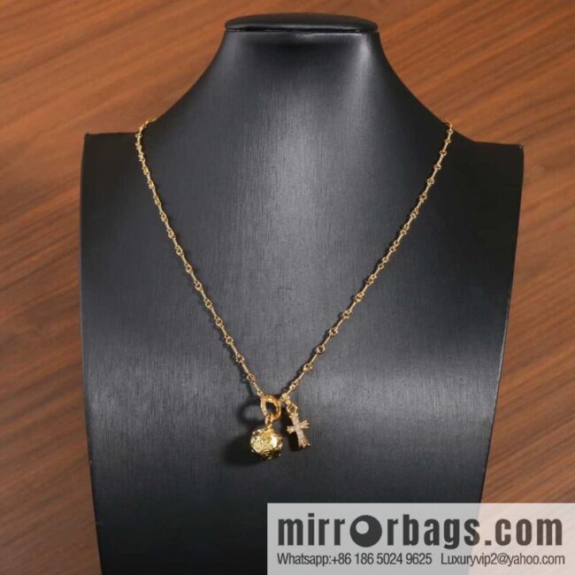 ☀New Croxin Cross Ball Necklace ☀